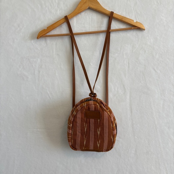 Nena & Co. Stella & Haas orange and‎ Pink jewelry storage travel mini Backpack - Picture 2 of 11